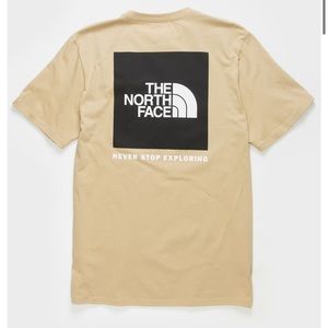 Tan Northface NSE Box Tee